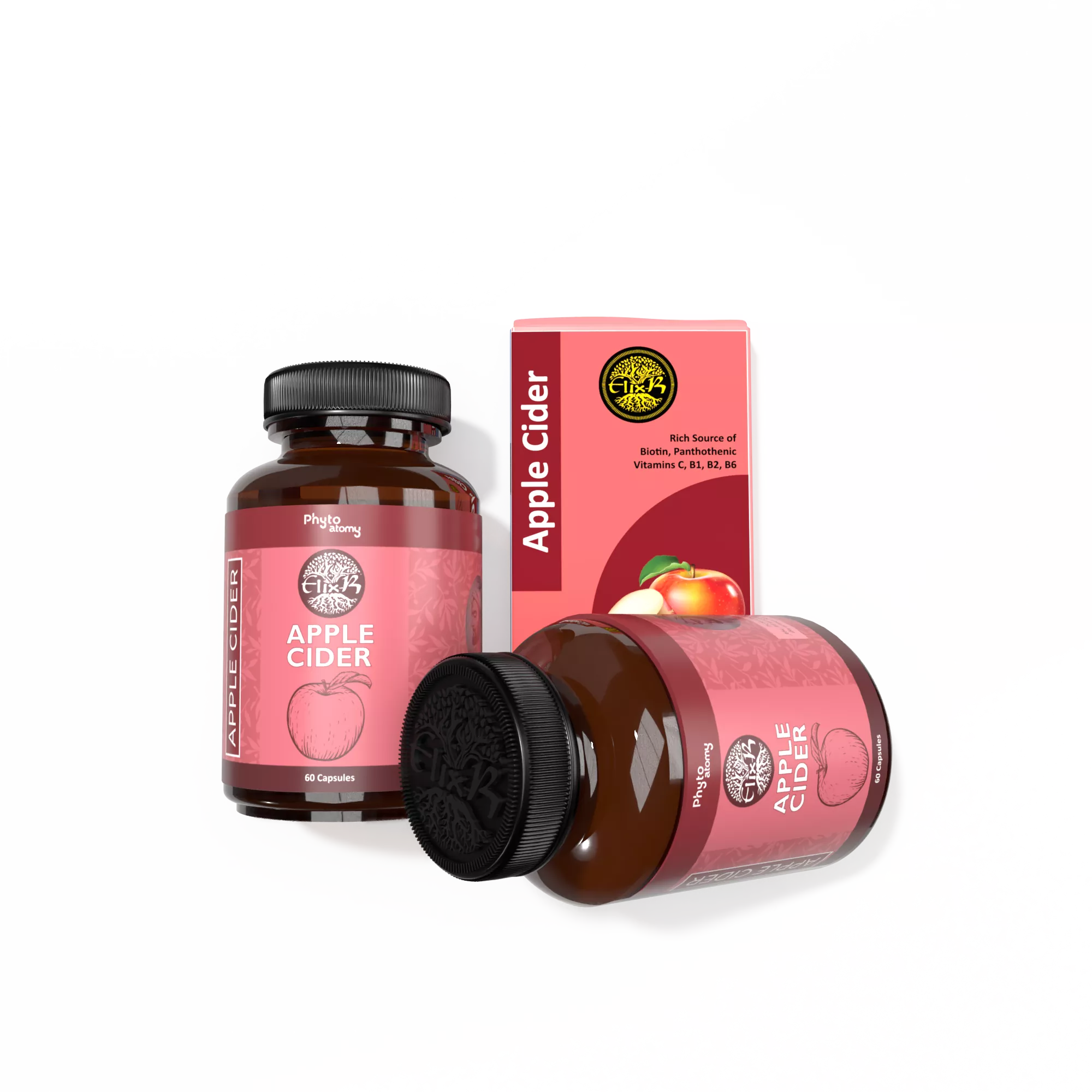 Apple Cider Capsules (60 Capsules)-(8 Pcs.)- SCBV & Delta - SP1605